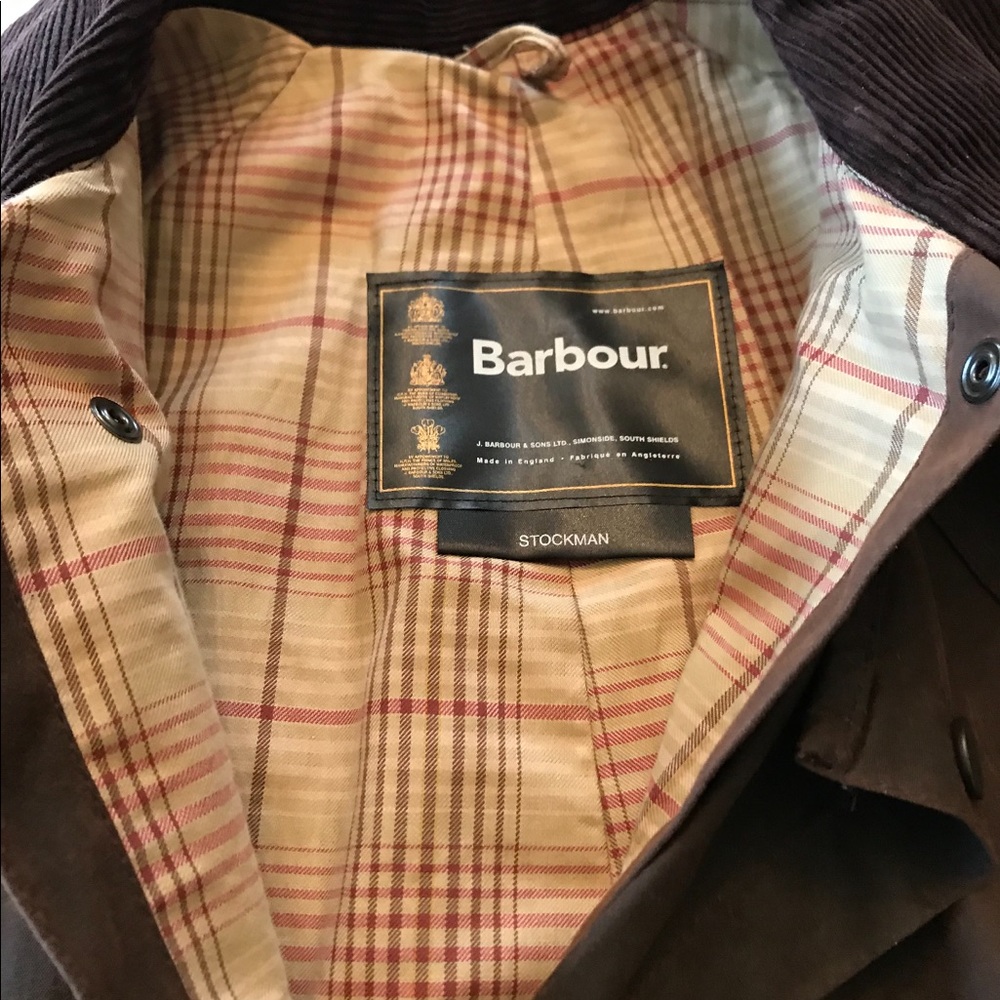 Barbour Men’s “Stockmans” Coat